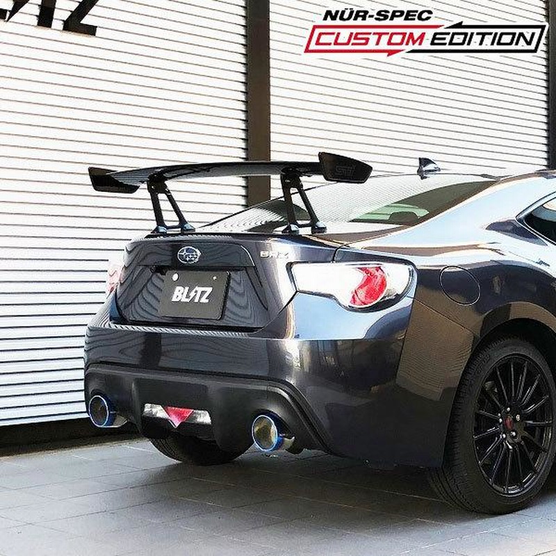 BLITZ ブリッツ マフラー ニュルスペック カスタムエディションVSR BRZ