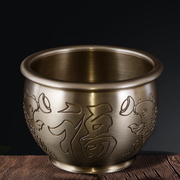 TQJ全銅香爐純銅供佛燒香爐家用供奉插香室內焚香爐線香擺件