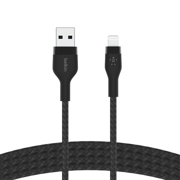 BELKIN BOOSTCHARGE PRO Flex USB-A to Lightning傳輸線(1M)