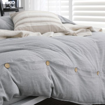 好關係 HAOKUANXI | 擁抱晨霧 天然色織棉被套