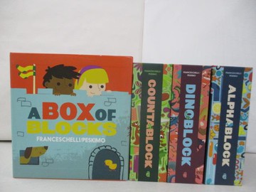 【書寶二手書T6／少年童書_UFG】A Box of Blocks_3本合售_Peskimo