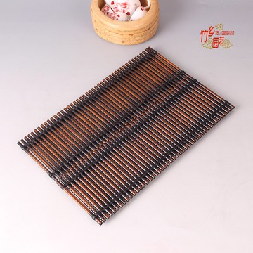 純手工編織杯架 杯托 隔熱墊 壺墊 仿古竹排 茶杯墊創意茶道配件