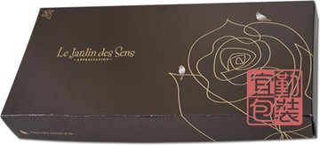 【優惠量】巧克力盒10入.黑金&粉紅/感官花園/300個