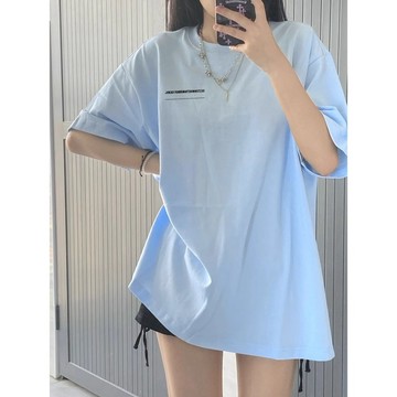 TGNS 純棉 t恤 短袖衣服 上衣 oversize T恤 潮流衣服 夏天衣服 ins風衣服 英文印花上衣 寬鬆