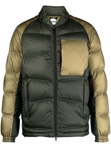 Colmar - two-tone padded-design jacket - men - Polyamide/Polyamide/Feather Down - XL - Green