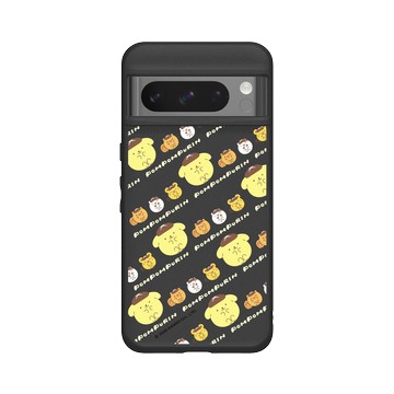 Pixel 8 Pro SolidSuit 黑 - 三麗鷗-布丁狗30週年 PomPomPurin (30th Anniversary) - 充氣布丁狗