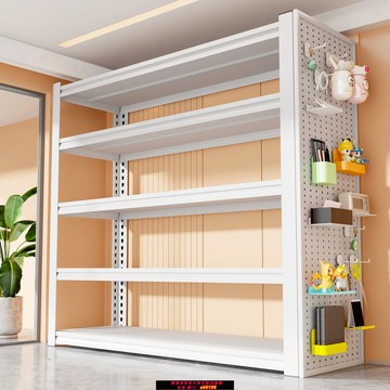 【台灣公司 可開發票】家用貨架陽臺多層置物架地下室雜物間儲物架倉庫超市收納展示架子