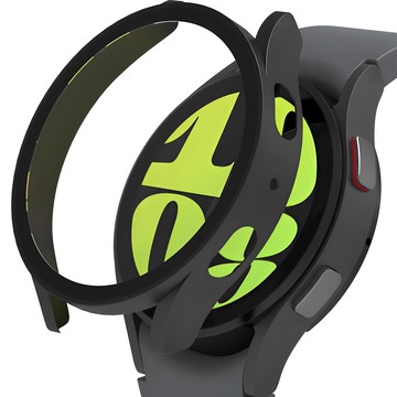 Rolantech Galaxy Watch 全覆蓋鋼化玻璃保護殼  Galaxy Watch 6 44mm  1個  黑色