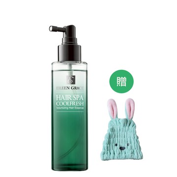 妍霓絲頭皮淨化養髮精華120ml+贈兔兔乾髮帽 顏色隨機