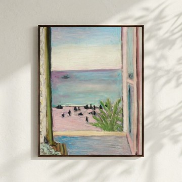 【大師掛畫】馬諦斯 Henri Matisse | The Open Window