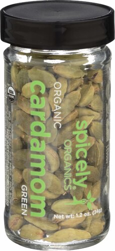Spicely Organics Cardamom Pods Green 1.2 oz