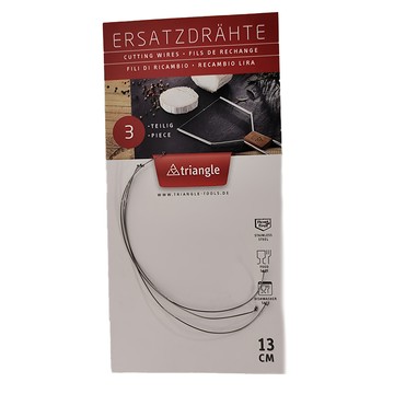 Triangle 三角牌 起司用切割絲 Set 13公分 德國不鏽鋼  銀色  1組