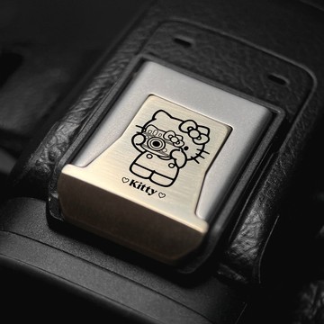 Kitty金屬精雕相機熱靴蓋,適用佳能R1 R3 R52 R62 R7 R8 R10 R50