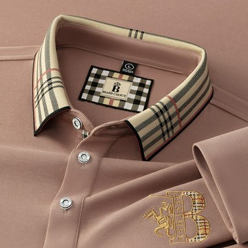 【新款熱賣】專柜名牌高檔翻領純棉Polo衫長袖t恤男秋季青年刺繡體恤衫男T