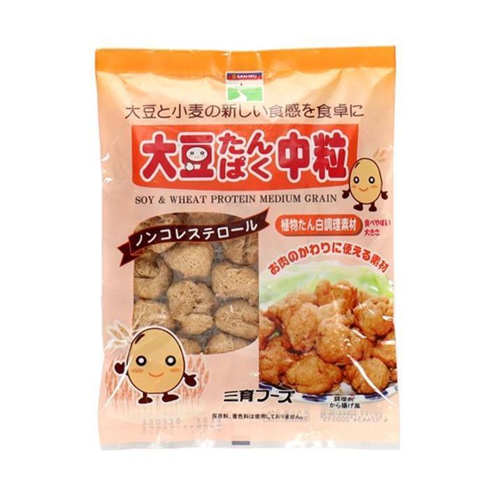 三育フーズ 大豆たんぱく中粒 90g×15袋入｜ 送料無料