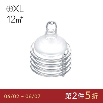 小獅王辛巴 超柔防脹氣寬口十字奶嘴(XL孔4入)