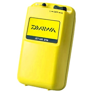 DAIWA 打氣機  JET AIR 214  黃色  1個
