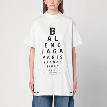 Optical white oversized T-shirt