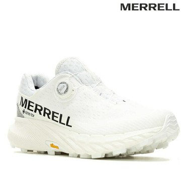 零碼特價 Merrell Agility Peak 5 Boa GORE-TEX® 男款 防水輕量戶外運動鞋 ML068061 白色