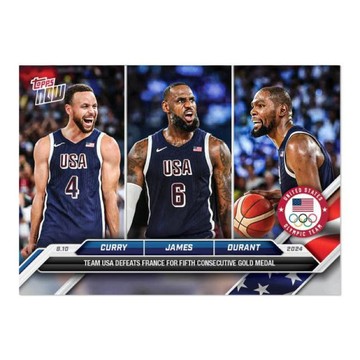 「Doushop」奧運 三巨頭球員卡 官方授權 Topps Now