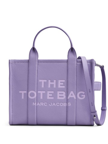 Marc Jacobs - medium The Leather Tote bag - women - Grained Leather - One Size - Purple