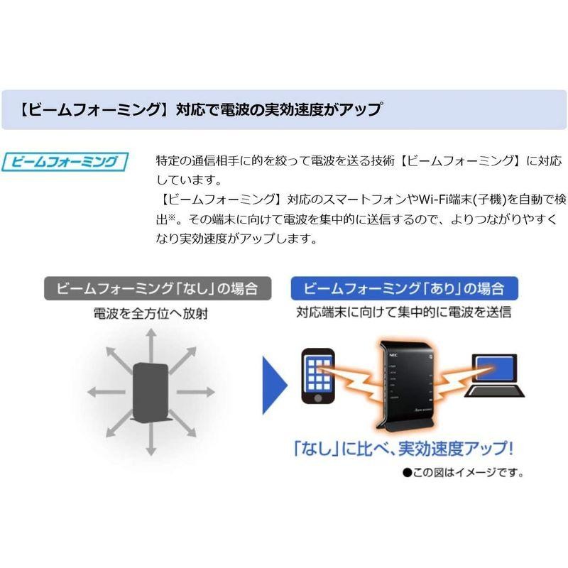 NEC Aterm WG1200HS2 PA-WG1200HS2 | LINEショッピング