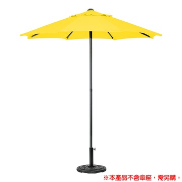 巧巧 防水抗UV摺疊傘 6.5尺 黃色 加厚款