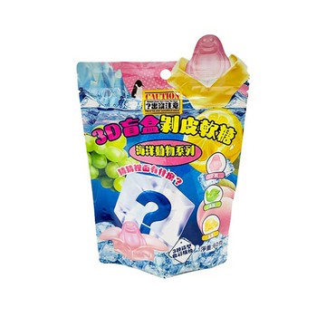 熊出沒3D盲盒剝皮軟糖60g-綜合汽水口味