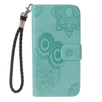 貓頭鷹適用iPhone16/15/14/13/12/11promax蘋果XR翻蓋手機殼皮套678plus