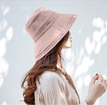 【DR.MANGO】漁夫帽-防曬遮陽、帽沿可翻轉