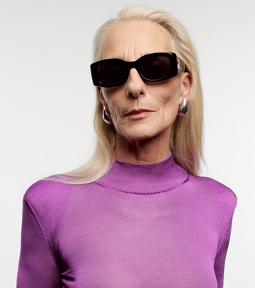 Celine Eyewear Triomphe XL 01 rectanngular sunglasses