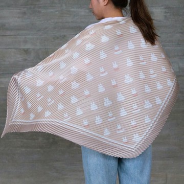 【Pinkoi x miffy】皺摺圍巾【限定發售】