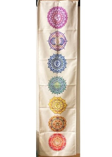 現貨1獨家手繪創作正能量神聖幾何圖騰 Chakra喜悅禪七脈輪曼陀羅