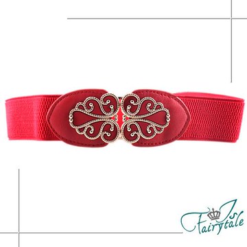 【Decoy】纏綿金線＊復古彈性腰封/四色可選