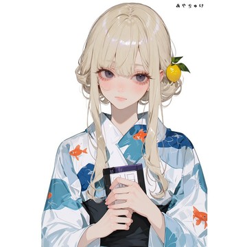 【8 月新款】07-139-0248 人物貼紙 簡約夏日女孩
