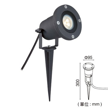 IP66  5W 戶外插地燈/照樹燈 H04-OD-3175R2
