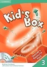 Kid's Box 3 Teacher's Resource Pack with Audio CD (1版) Escribano  Cambridge