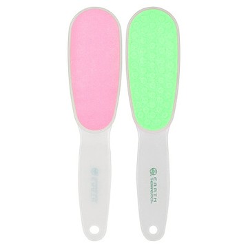 Earth Therapeutics, Big Foot File，綠色和粉色，2 件