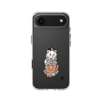 iPhone Air Clear Case（相機按鈕） 透明 - 迪士尼-經典系列 Disney Classics - 貓兒歷險記 Les Aristochats - Marie, Berlioz et Toulouse