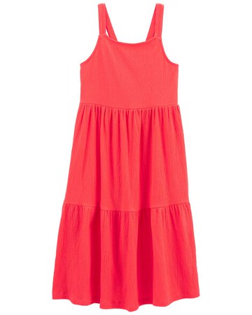 Kid Tank Crinkle Jersey Dress