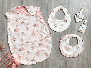 公主的夢境無尾熊 防踢被 圍兜兜 彌月禮