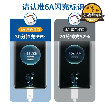 【可開統編】type-c數據線適用tpyec6a快充p20p30p40mate50no7pro小