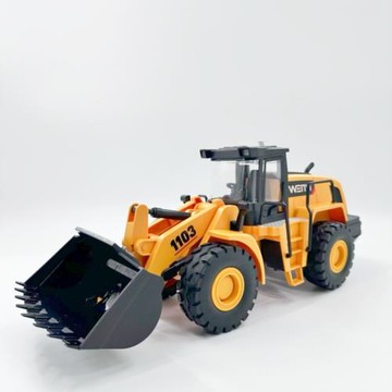 推土機壓路機大號文藝車玩兒童慣性聲光塑膠鏟車挖掘機工程車玩具