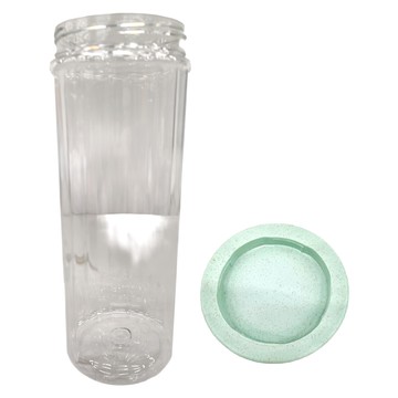 FAmILyLIFE 生活 疊疊樂多功能防潮保鮮密封罐 FL-222-GR-3 香草綠 138g 1.6L 3件組  直徑10 x 26.3cm  1組