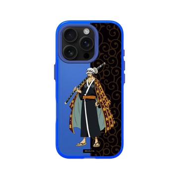 iPhone 16 Pro Clear 激光藍 - 航海王 One Piece - 和之國系列-武士羅