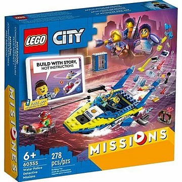 [樂享積木] [已停產沒貨] LEGO 60355 水上警察偵測任務 城市系列