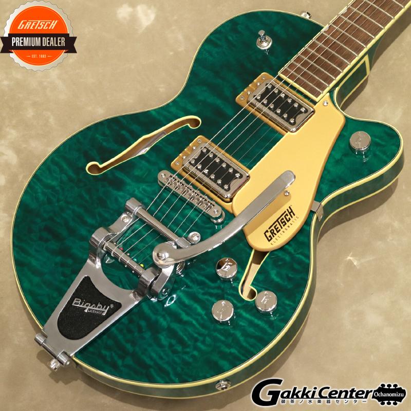 Gretsch G5655T-QM Electromatic Center Block Jr. Single-Cut Quilted Maple with Bigsby, Mariana