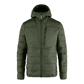 fjallraven 小狐狸 男 keb 化纖連帽夾克深森綠f82413/化纖外套/登山外套/化