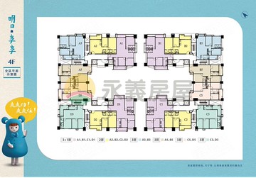 *專*明日享享 樹梢美3房"邊間雙採光平車｜台中市清水區民族路三段