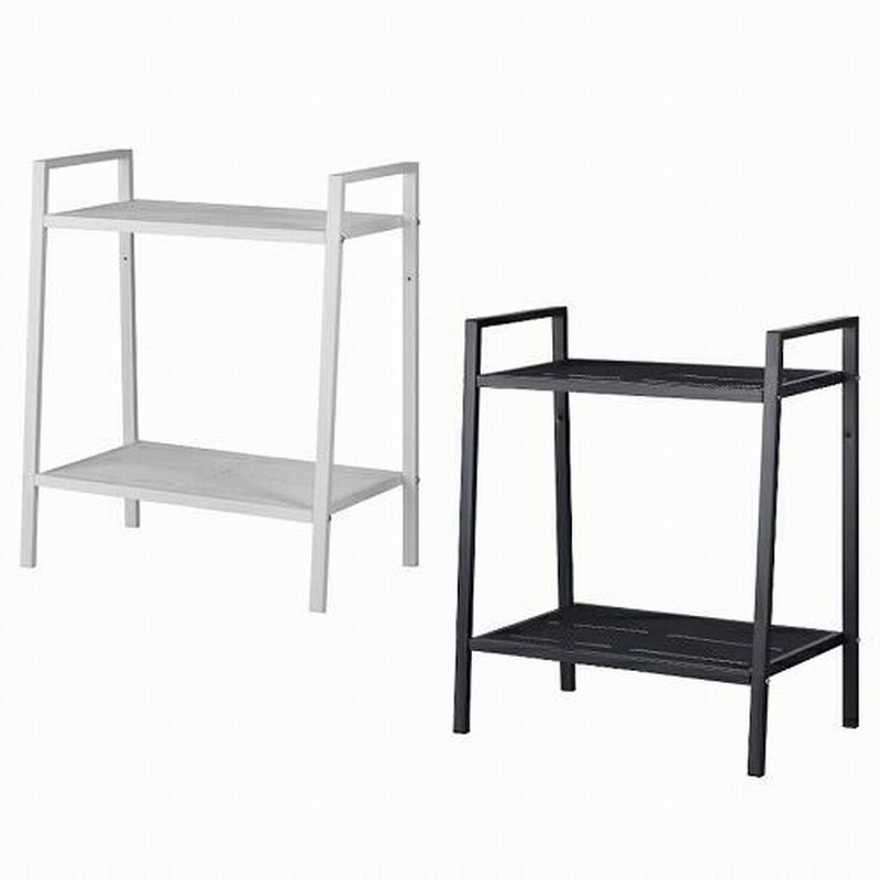 IKEA イケア シェルフユニット 60x70cm スチールラック 2段 v0037